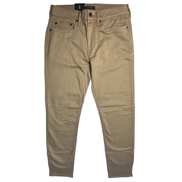 Banana Republic Other - Banana Republic Mens Size 30x34 Tan 5 Pocket Pants Slim Fit Stretch Denim